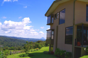 Arenal Volcano is part of the 360-degree views.
